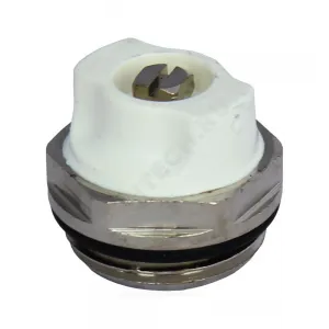 Кран Маевского латунь R90 Ду 10 Ру16 G3/8" НР под отвертку Giacomini R90X002