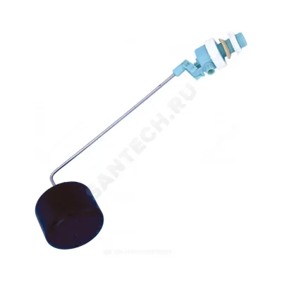 Клапан для бачка наливной боковое подключение металлическое коромысло РБМ 20