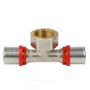 Тройник МП латунь никель пресс Дн 16х1/2"х16 ВР ГОСТ 32415-2013 8011 Aquasfera 8011-01