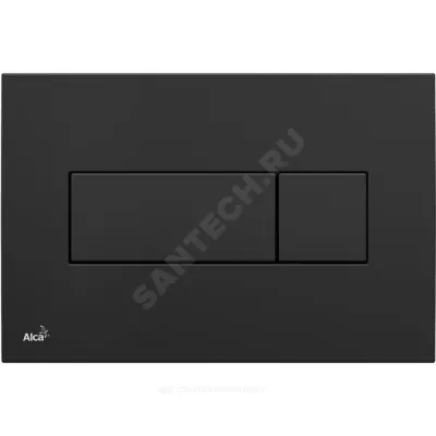 Кнопка для инсталляции черная Alca Plast M378