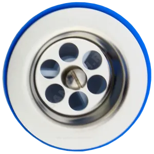 Выпуск для кухонной мойки 1 1/2" с нержавеющей решёткой D=70мм АНИ Пласт M100