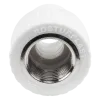 Муфта PP-R комбинированная белая ВР Дн 20х3/4" RTP (РосТурПласт) 10653