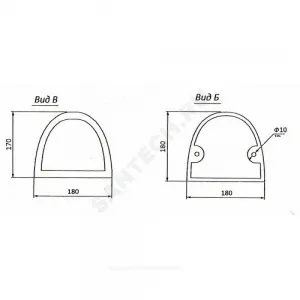 Пьедестал для умывальника Антей Лобненский стройфарфор 10/1/5/1-75