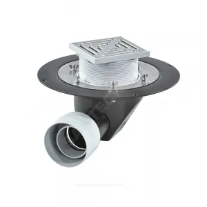 Воронка кровельная HL64B с горизонтальным выпуском PP Дн 75/110 с трапом, теплоизоляцией, обжимным фланцем HL HL64B Воронка кровельная HL64B с горизонтальным выпуском PP Дн 75/110 с трапом, теплоизоляцией, обжимным фланцем HL HL64B