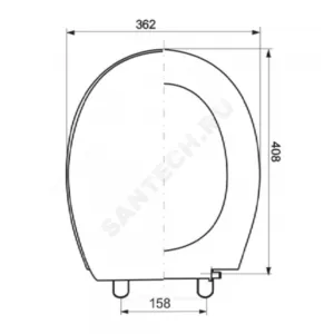 Сиденье для унитаза