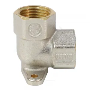 Угольник латунь никель установочный Ду 15 (1/2") ВР/ВР 9004 ГОСТ 32585-2013 Aquasfera 9004-01