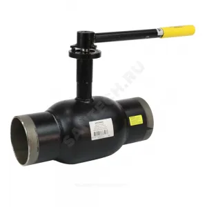 Кран шаровой сталь 09Г2С Ballomax КШТ 61.102 Ду 125 Ру25 п/привар L=390мм под электропривод BROEN КШТ 61.102.125.А.25