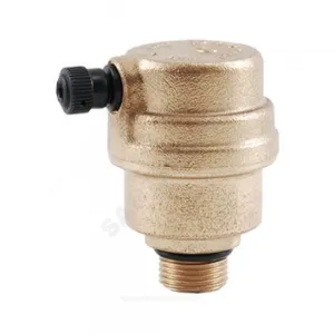 Воздухоотводчик автоматический латунь 499 Ду 10 Ру10 G3/8" НР прямой О-кольцо OR 0499.012