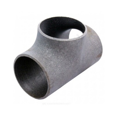 Тройник сталь равнопроходной Дн 76х3,5 (Ду 65) под приварку Китай