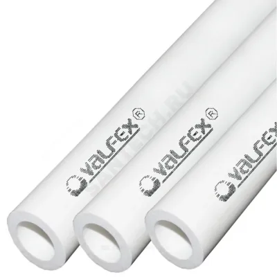 Труба PP-R белая Дн 32х2,9 Ру10 SDR11 Т<20С L=4м VALFEX 10103032