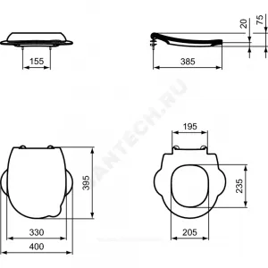 Сиденье для унитаза