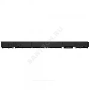 Лоток водоотводный пластиковый SteeStart DN100 H80 L=1м СТИЛОТ P1080C