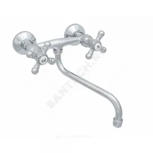 Смеситель для кухонной мойки двуручный излив Д18 ЭКО ЦС-СМ 294 К М_Крест Центр Сантехники (Подольск) ЭМ910305