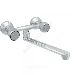 Смеситель для кухонной мойки двуручный нижний излив Стандарт ЦС-СМ 294 К М_Супер Центр Сантехники (Подольск) СМ515030