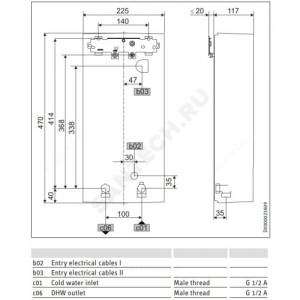 Водонагреватель электрический проточный HDB-E 18 Si Stiebel Eltron 232004