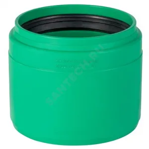 Переход PP-MD на раструб керамической трубы зелёный KG2000 KG2000USM Дн 110 б/нап в/к Ostendorf 777390