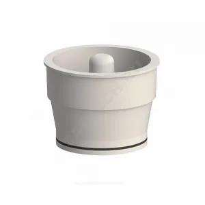 Трап нерегулируемый с механическим "сухим" затвором Дн 110 с чугунной решёткой 150х150мм вертикальный выпуск Татполимер ТП-105.110-150HPMs