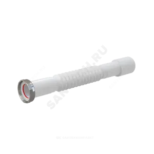 Гофра с гайкой металл 1 1/4"x40 L=340-790мм Alca Plast A740 Гофра с гайкой металл 1 1/4"x40 L=340-790мм Alca Plast A740