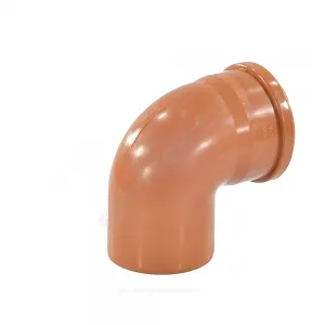 Отвод PP-B коричневый Дн 160х15гр б/нап в/к VALFEX 30104160