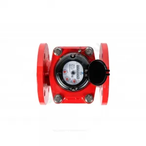 Счётчик г/в и х/в турбинный Ду 65 Ру16 Qn=25 м3/ч 120С L=200мм фл IP67 СТВУ Декаст 77-65-01