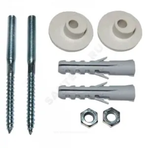 Крепление для умывальника Тюльпан D8х100 винт-шуруп, шайба-вставка эксцентрик Симтек 6-0002