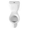 Унитаз-компакт Виктория белый нижний подвод косой выпуск 1/реж полипропилен тарельчатый Santeri 1.P301.6.S00.00B.F