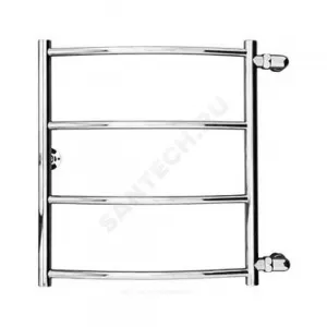 Полотенцесушитель водяной нерж сталь Лесенка Ду 25 (1") НР 320х500мм 4П боковое подключение б/к Старт-1 Элит-Металл ВЭК-09-01