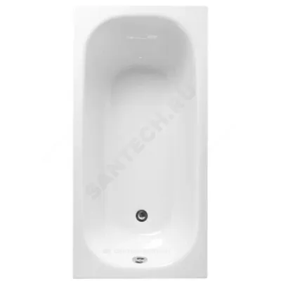 Ванна акриловая Optima new 160х70 без ножек 1 шт Мирсант УТ000040492