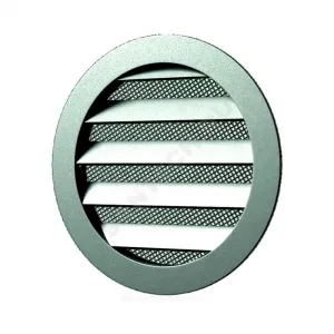 Решётка вентиляционная алюминий D 125 серая Эра 10РКМ