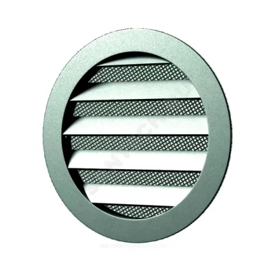 Решётка вентиляционная алюминий D 125 серая Эра 10РКМ
