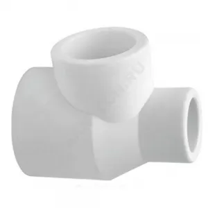Тройник PP-R переходной белый Дн 20х25х20 внутренняя пайка RTP (РосТурПласт) 28801