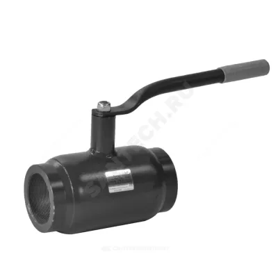 Кран шаровой сталь 11с67п Ду 40 Ру40 ВР полнопроходной FORTECA 190.1.040.040