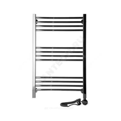 Полотенцесушитель электрический нерж сталь Лесенка 600х1200мм 19П ТЭН справа Богема-Люкс Элит-Металл Э-37-16