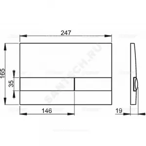 Кнопка смыва