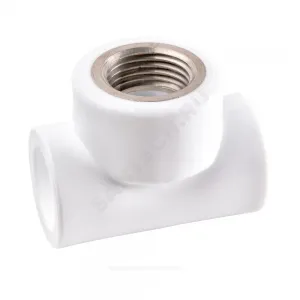 Тройник PP-R комбинированный белый Дн 25х3/4" ВР PRO VALFEX 10127025-PRO