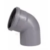 Отвод PP-H серая HT HTB Дн 110х67гр б/нап в/к Ostendorf 115130 Отвод PP-H серая HT HTB Дн 110х67гр б/нап в/к Ostendorf 115130