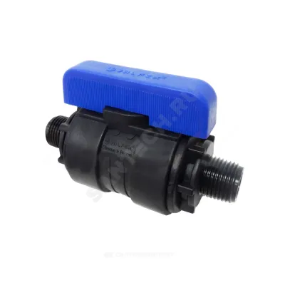 Кран шаровой компрессионный НР/НР Ду 26 1"x1" Ру16 VALFEX 1210226100100