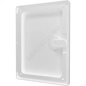 Люк-дверца с ручкой-задвижкой пластик 250х250 Эра ЛТП ЛТ2525П