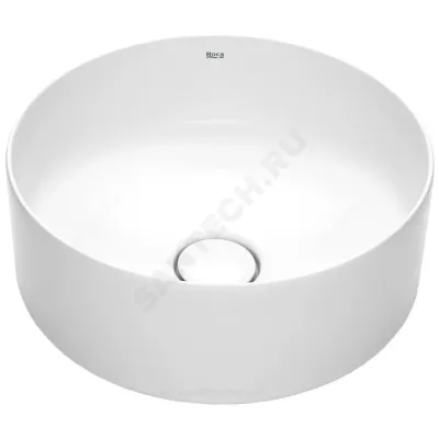 Умывальник мебельный INSPIRA ROUND 37 без отверстия п/смес белый Roca 327523000