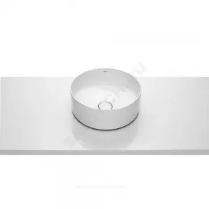 Умывальник мебельный Inspira Round 37 без отверстия под смеситель белый Roca 327523000