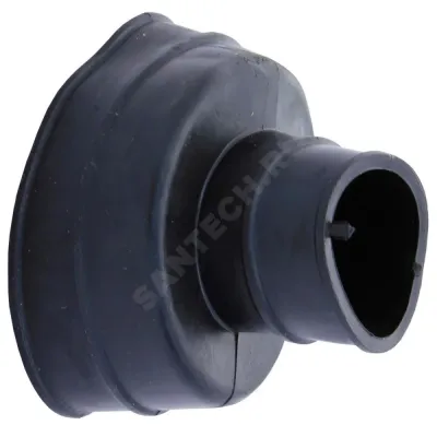 Манжета ступенчатая черная 40x70мм для присоединения бачка и смывного крана КРС к унитазу Симтек 1-0024