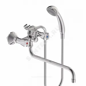 Смеситель для ванны с душем двуручный PRACTIC Vidima BA230AA