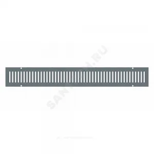 Решетка штампованная стальная SteeStart под крепеж DN100 L=1м А15 15кН СТИЛОТ P1020А