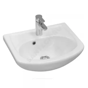 Умывальник мебельный Азов 45 1 отверстие под смеситель по центру Santek 1.WH11.2.449 Умывальник мебельный Азов 45 1 отверстие под смеситель по центру Santek 1.WH11.2.449