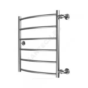 Полотенцесушитель водяной нерж сталь Лесенка Ду 25 (1") НР 500х600мм 6П боковое подключение б/к Старт-2 Элит-Металл ВЭК-10-03