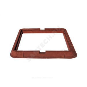 Люк полимер (легкий) 685х685мм красный квадратный h=60мм 30кН Ростполимерпром Люк полимер (легкий) 685х685мм красный квадратный h=60мм 30кН Ростполимерпром