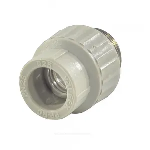 Муфта PP-R комбинированная серая Дн 25х1" НР VALFEX 10130225Г