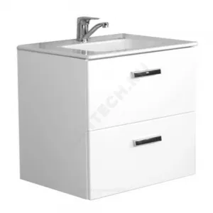 Тумба под умывальник 60 Victoria Nord белый глянец Roca ZRU9000028