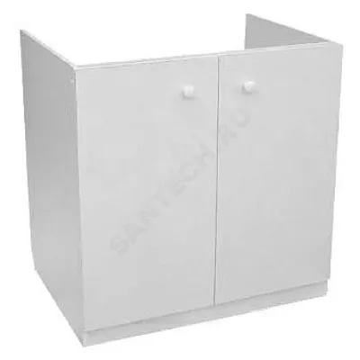 Подстолье для мойки 800х600 белый 2 двери в комплекте ЛесМаркет