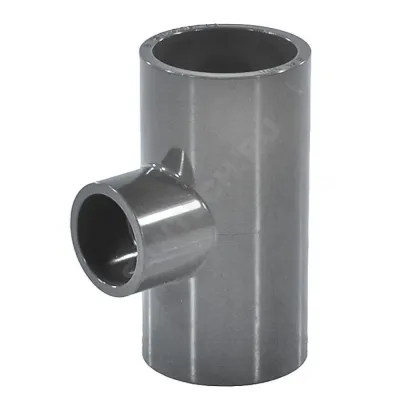 Тройник НПВХ под клеевое соед переходной Дн 75х50х90гр Ру10 Агригазполимер 206-009